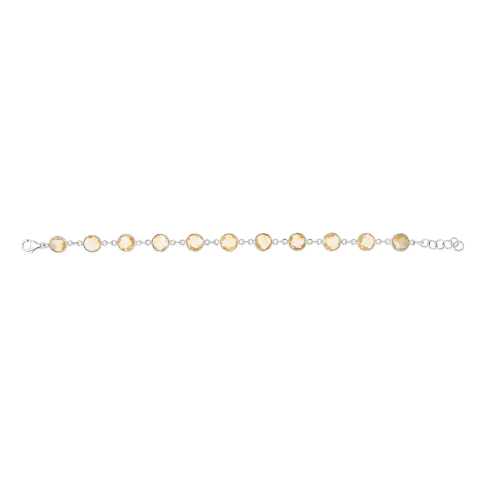 20 Carats Citrine Bracelet in Sterling Silver - Image 2