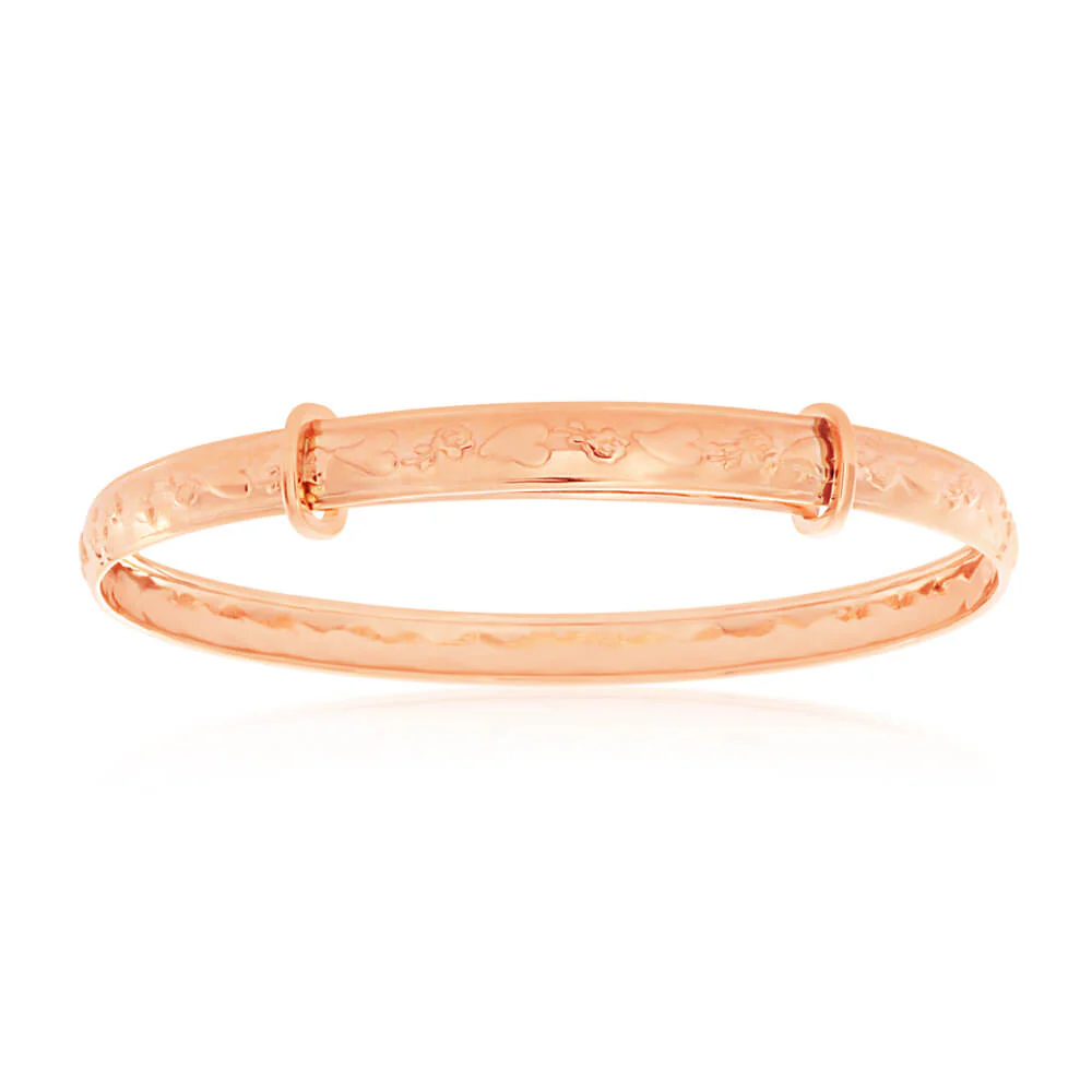 9ct Rose Gold Baby Bangle