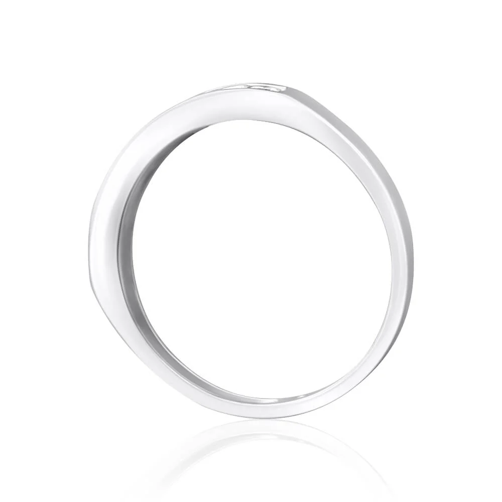 9ct White Gold Wonderful Diamond Ring - Image 2