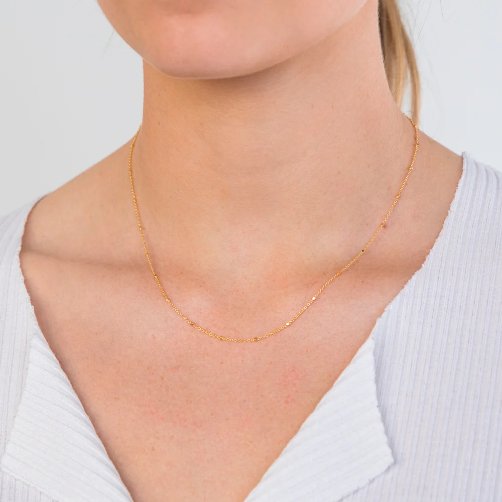 9ct Yellow Gold Fancy Chain - Image 4