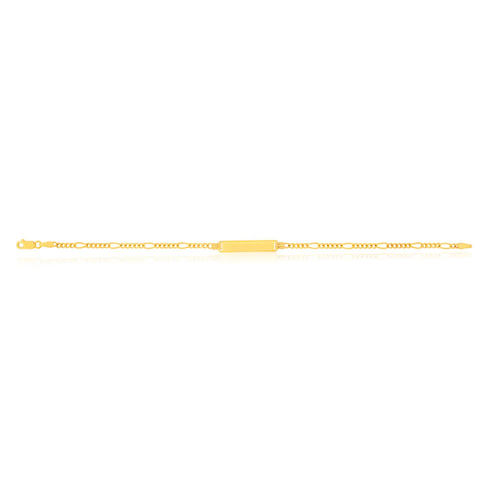 9ct Yellow Gold ID Bracelet - Image 2