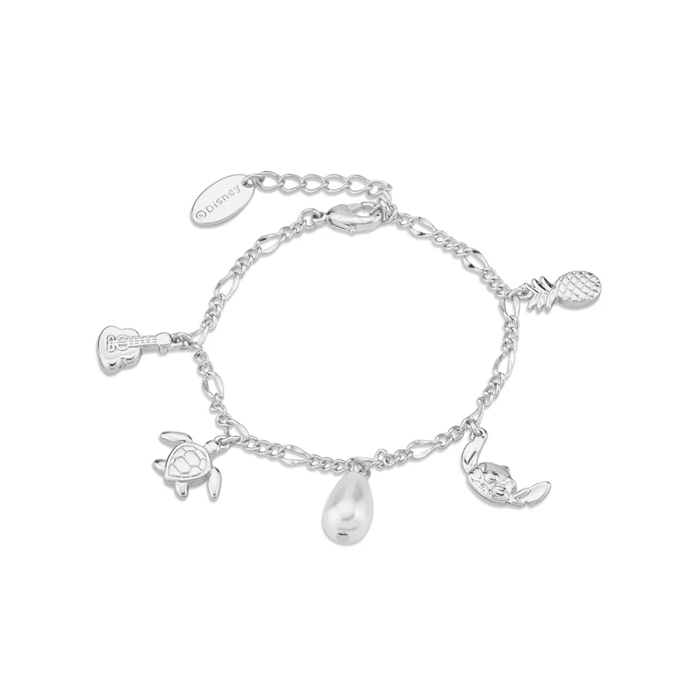 Couture Kingdom Disney Stitch Charm Stainless Steel Bracelet