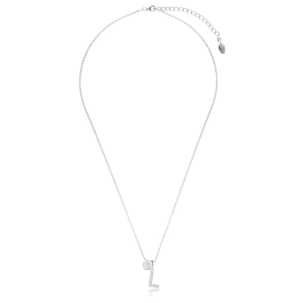 Georgini Sterling Silver Luxury Letters L Pendant On Chain