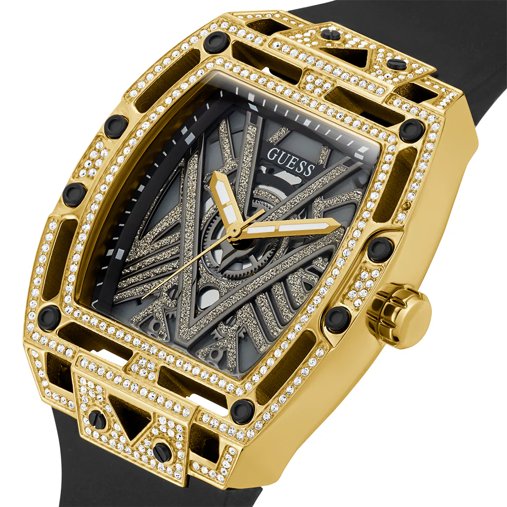 Guess GW0564G1 Legend Black Silicone Mens Watch - Image 4