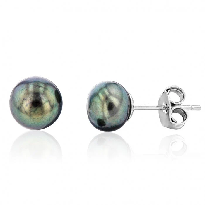 Peacock Freshwater Pearl Boxed Set with Sterling Silver Clasp - Image 3